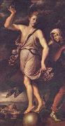 Girolamo da Carpi Gelegenheit und Reue oil painting reproduction